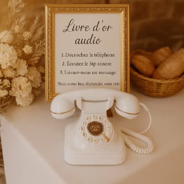 Livre d'or audio
